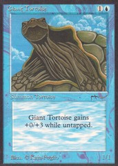 Giant Tortoise (V2: LIGHT GRAY COLORLESS MANA SYMBOL)