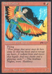 Bird Maiden (V1: DARK COLORLESS MANA SYMBOL)
