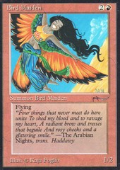 Bird Maiden (V2: LIGHT GRAY COLORLESS MANA SYMBOL)