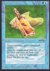Fishliver Oil (V1: DARK COLORLESS MANA SYMBOL)