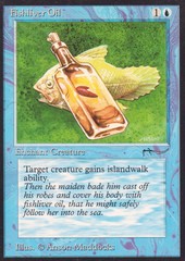 Fishliver Oil (V2: LIGHT GRAY COLORLESS MANA SYMBOL)