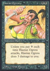 Hasran Ogress (V1: DARKER REG. MANA SYMBOL)