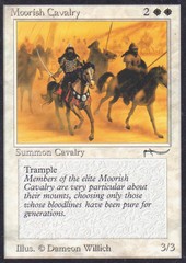 Moorish Cavalry (V2: LIGHT GRAY COLORLESS MANA SYMBOL)
