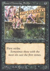Stone-Throwing Devils (V2: LIGHTER REG. MANA SYMBOL)