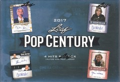 2017 Leaf Pop Century Trading Cards Hobby Box