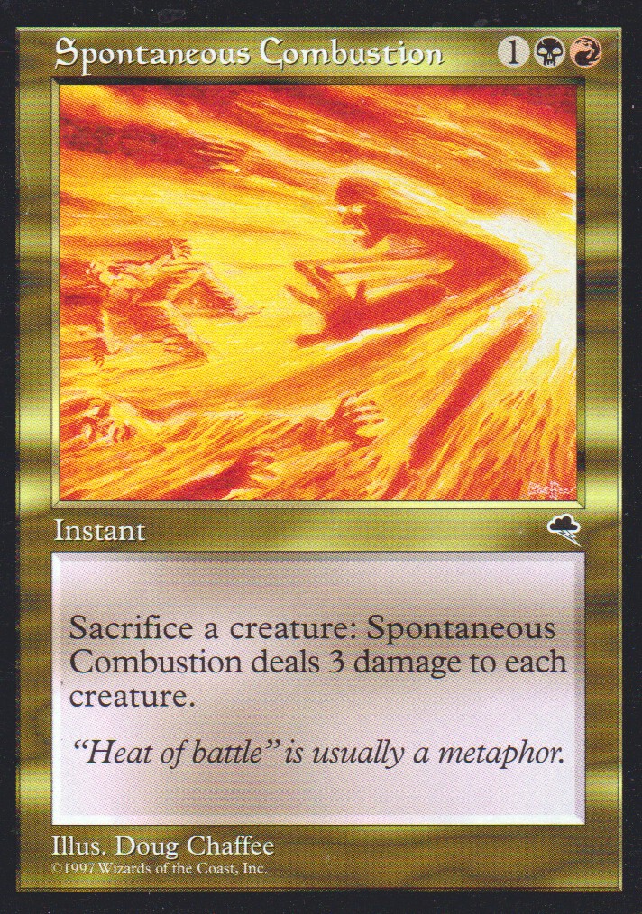 Spontaneous Combustion