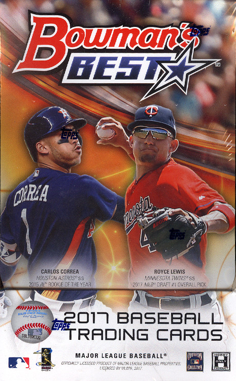 2017 Bowmans Best MLB Baseball Hobby Box