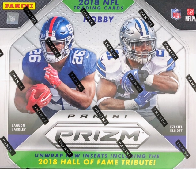 2018 Panini Prizm NFL Football Hobby Box