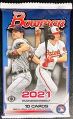 2021 Bowman MLB Baseball Hobby Pack