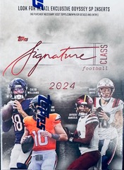 2024 Topps Signature Class Football Blaster Box