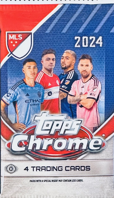 2024 Topps Chrome MLS Soccer Hobby Pack
