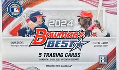 2024 Bowman's Best MLB Baseball Hobby Pack