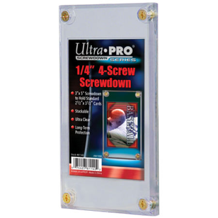 1/4 Lucite Screwdown (Ticket) Holder