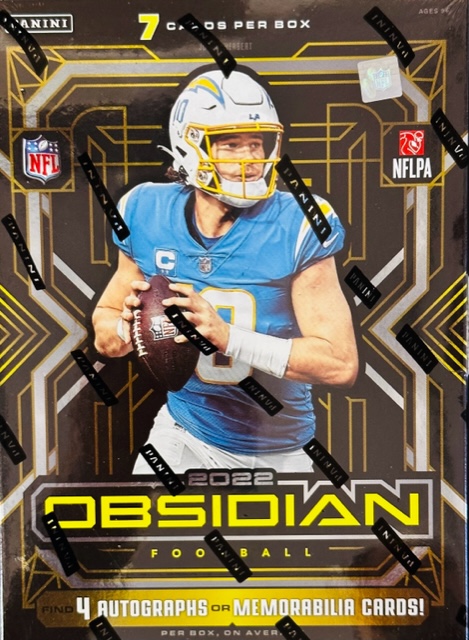 2022 Panini Obsidian NFL Football Hobby Box