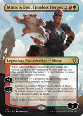 (363) Minsc & Boo, Timeless Heroes - FOIL - BORDERLESS