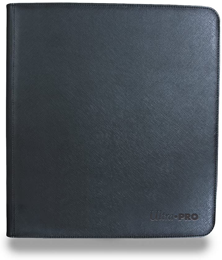 Ultra Pro Deck Builders Premium Pro-Binder Black with Zippered Closure (Holds 480 cards)