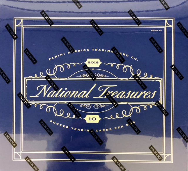 2018 Panini National Treasures Soccer Hobby Box