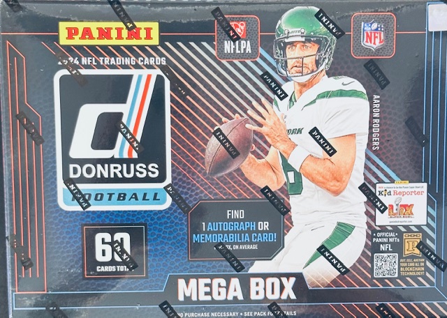 2024 Panini Donruss NFL Football Mega Box
