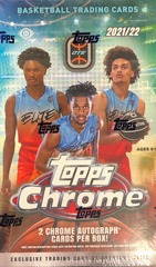 2021-22 Topps Chrome Overtime Elite Basketball Hobby Box