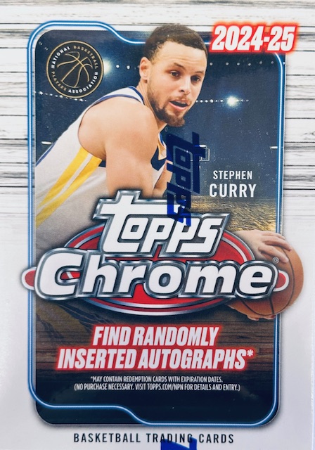 2024-25 Topps Chrome Basketball Blaster Box