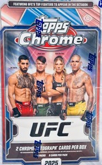 2025 Topps Chrome UFC MMA Hobby Box