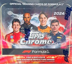 2024 Topps Chrome F1 Formula 1 Racing Qualifying Lap Lite Box