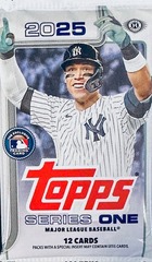 2025 Topps MLB Baseball Series 1 Hobby Pack