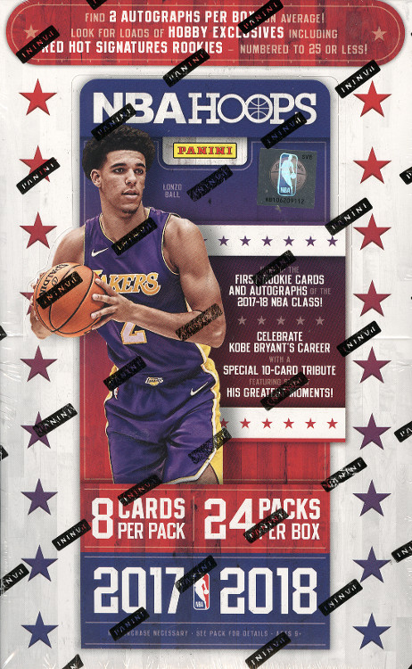 2017-18 Panini Hoops NBA Basketball Hobby Box
