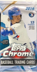 2019 Topps Chrome MLB Baseball Jumbo Pack