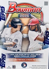 2025 Bowman MLB Baseball Blaster Box