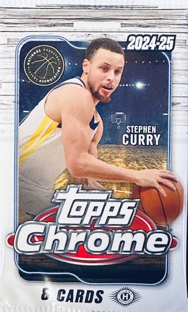 2024-25 Topps Chrome Basketball Hobby Pack