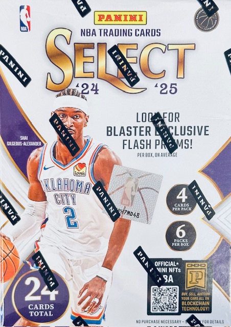 2024-25 Panini Select NBA Basketball Blaster Box