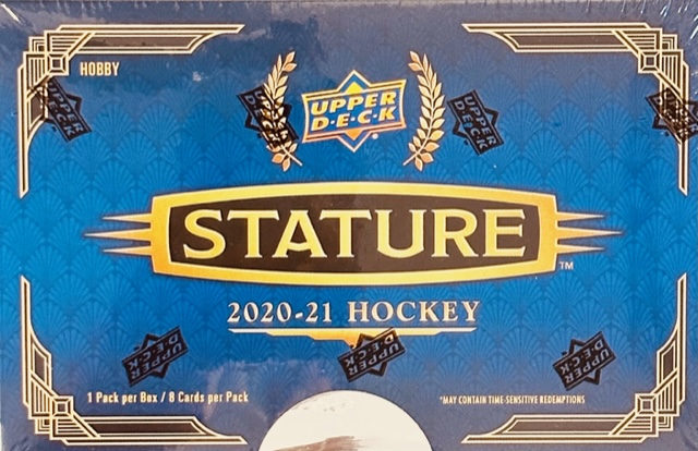 2020-21 Upper Deck Stature NHL Hockey Hobby Box