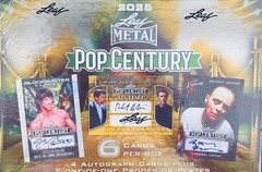 2025 Leaf Metal Pop Century Trading Cards Hobby Box