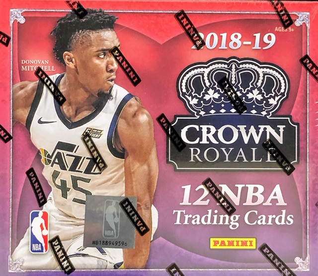 2018-19 Panini Crown Royale NBA Basketball Hobby Box