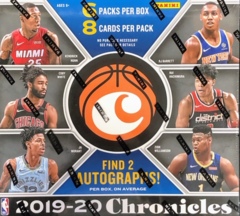 2019-20 Panini Chronicles NBA Basketball Hobby Box