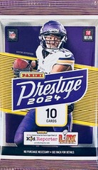 2024 Panini Prestige NFL Football Retail Pack