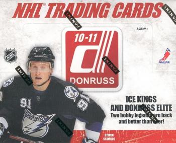 2010-11 Donruss NHL Hockey Hobby Box