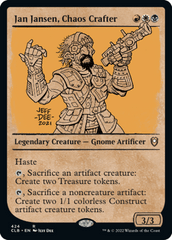 (424) Jan Jansen, Chaos Crafter - SHOWCASE RULEBOOK