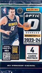 2023-24 Panini Donruss Optic NBA Basketball Retail Pack