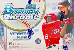 2023 Bowman Chrome MLB Baseball HTA Jumbo Box