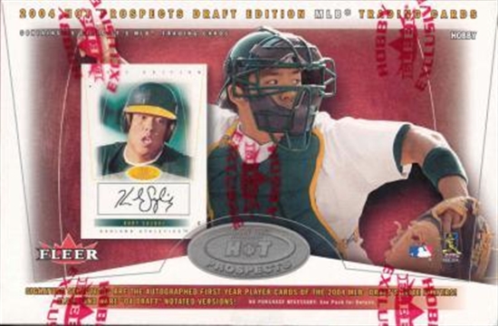 2004 Fleer Hot Prospects Draft Edition MLB Baseball Hobby Box