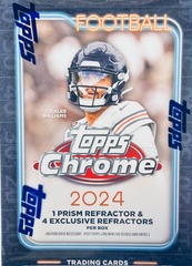 2024 Topps Chrome Football Blaster Box