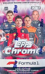 2023 Topps Chrome Formula 1 F1 Racing Hobby Box