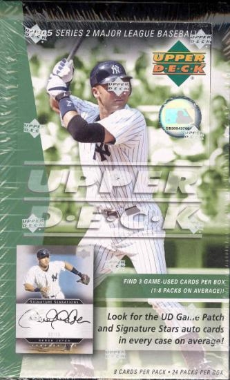 2005 Upper Deck Series 2 MLB Baseball Hobby Box