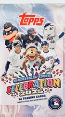 2025 Topps Series 1 MLB Baseball Celebration Mega Pack