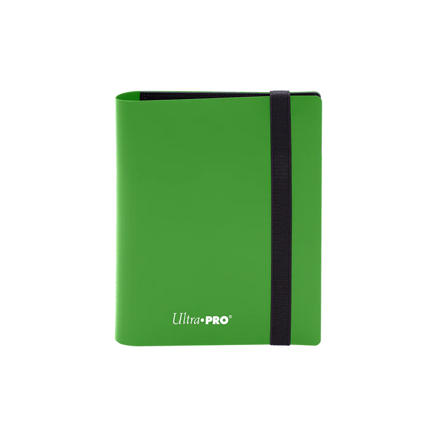 Ultra Pro 2-Pocket Eclipse PRO-Binder - Lime Green