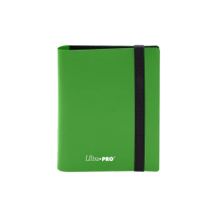Ultra Pro 2-Pocket Eclipse PRO-Binder - Lime Green