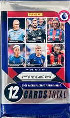 2024-25 Panini Prizm Premier League Soccer EPL Hobby Pack