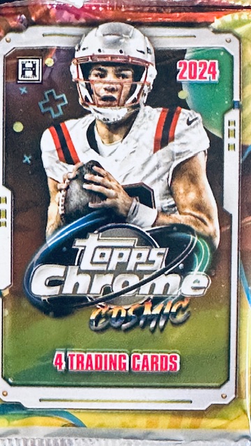 2024 Topps Chrome Cosmic Football Hobby Pack